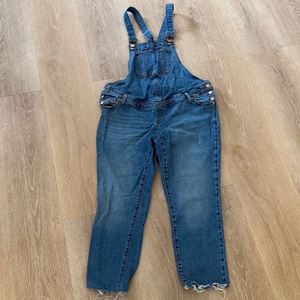 Isabel Maternity by Ingrid & Isabel Classic Blue Overalls